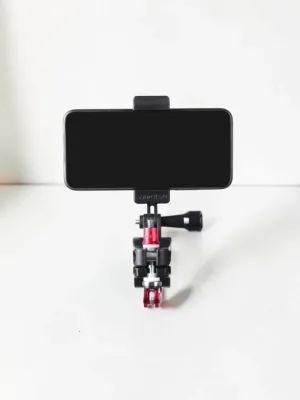 CarPhoneCradle Universal Mobile Phone Holder for Bicycles Aluminum Alloy Mount 22mm-26mm Handlebar Clamp