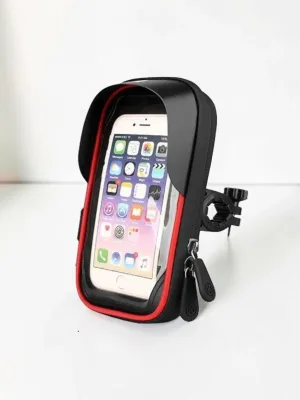 CarPhoneCradle Waterproof Bike Phone Holder Mount Nylon PC 6-inch Screen
