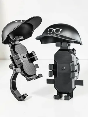 CarPhoneCradle Bike & Motorcycle Phone Holder Helmet Design Adjustable Universal Mount