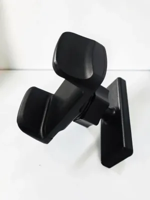 CarPhoneCradle Magnetic Phone Holder for Gym and Car, ABS and Metal Mount, 3-7 Inch Device Compatibility