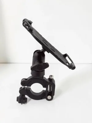 CarPhoneCradle Universal Bicycle Phone Holder, Engineered Rubber and Plastic, Fits 24mm-32mm Handlebars