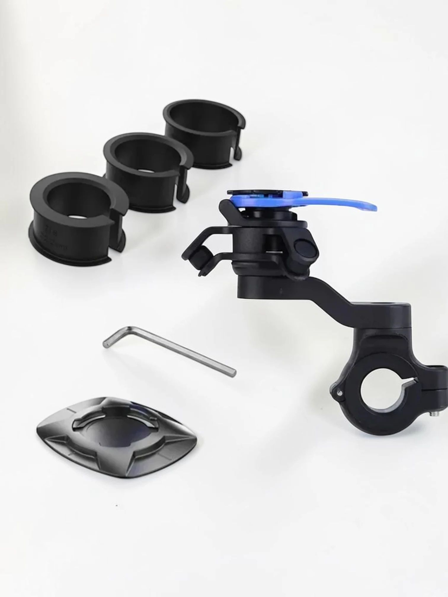 CarPhoneCradle Bike Phone Mount Universal Handlebar Holder 360-Degree Rotation